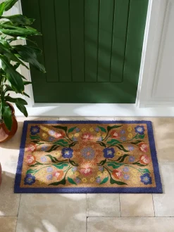 Vloerkleden En Lopers|Vloerkleden En Lopers|Next Bettie - Deurmat met bloemenprint