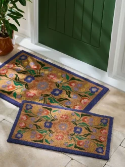 Vloerkleden En Lopers|Vloerkleden En Lopers|Next Bettie - Deurmat met bloemenprint