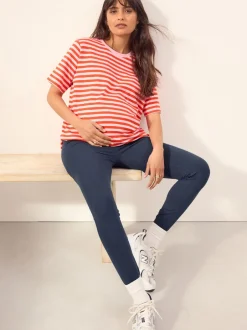 Leggings En Joggingbroeken|Moederschap|Next Black/Navy Blue/Brown - 3 Zwangerschapsleggings