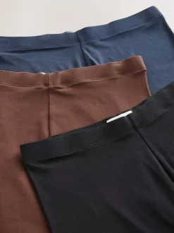 Leggings En Joggingbroeken|Moederschap|Next Black/Navy Blue/Brown - 3 Zwangerschapsleggings