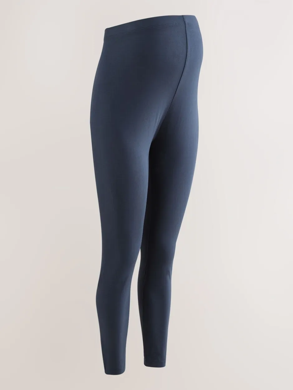 Leggings En Joggingbroeken|Moederschap|Next Black/Navy Blue/Brown - 3 Zwangerschapsleggings