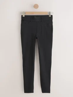 Leggings En Joggingbroeken*Next - Set van 2 lange jersey denim leggings Black/Rinse Blue