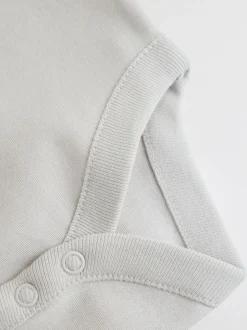 Rompertjes En Hemdjes|Rompertjes En Hemdjes|Next Blauw - 5 Babyrompertjes met korte mouwen