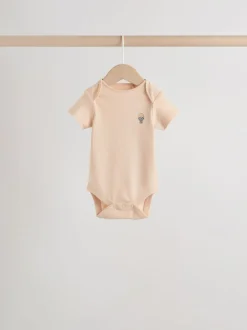 Rompertjes En Hemdjes|Rompertjes En Hemdjes|Next Blauw - 5 Babyrompertjes met korte mouwen