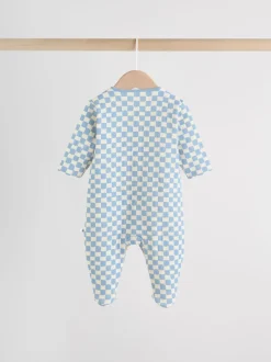 Babypakjes En Babypyjama's*Next Blauw - 2 Doorgestikte babypyjama's