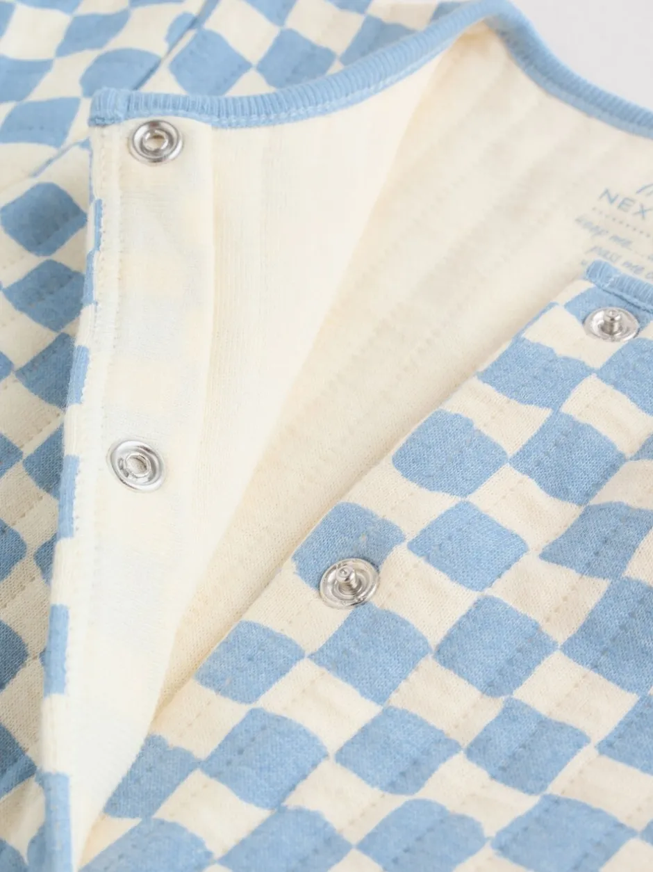 Babypakjes En Babypyjama's*Next Blauw - 2 Doorgestikte babypyjama's