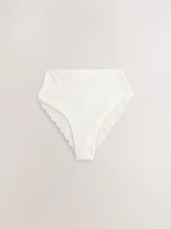 Onderbroeken*Next - 7 Katoenen slipjes met kant Blauw