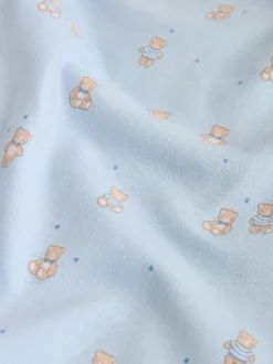 Rompertjes En Hemdjes|Rompertjes En Hemdjes|Next Blauw - 5 Pack Baby Bear Bodysuits
