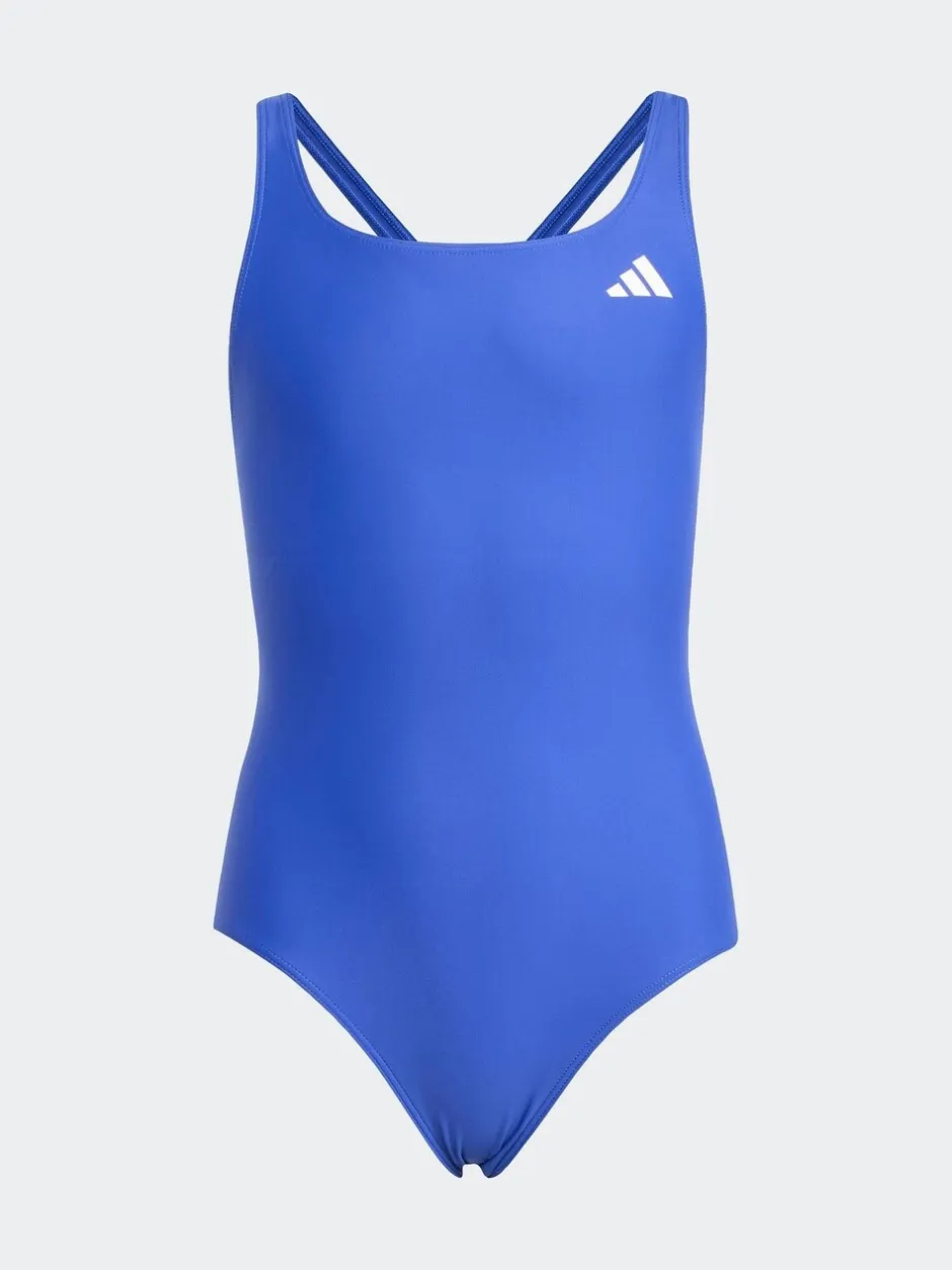 Badkleding*adidas - Badpak met V-rug voor kinderen Blauw