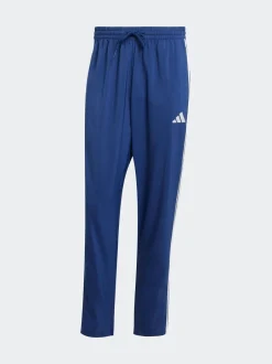 Joggingbroeken|adidas - Essentials 3-Strepen Stanford joggingbroek met open zoom Blauw