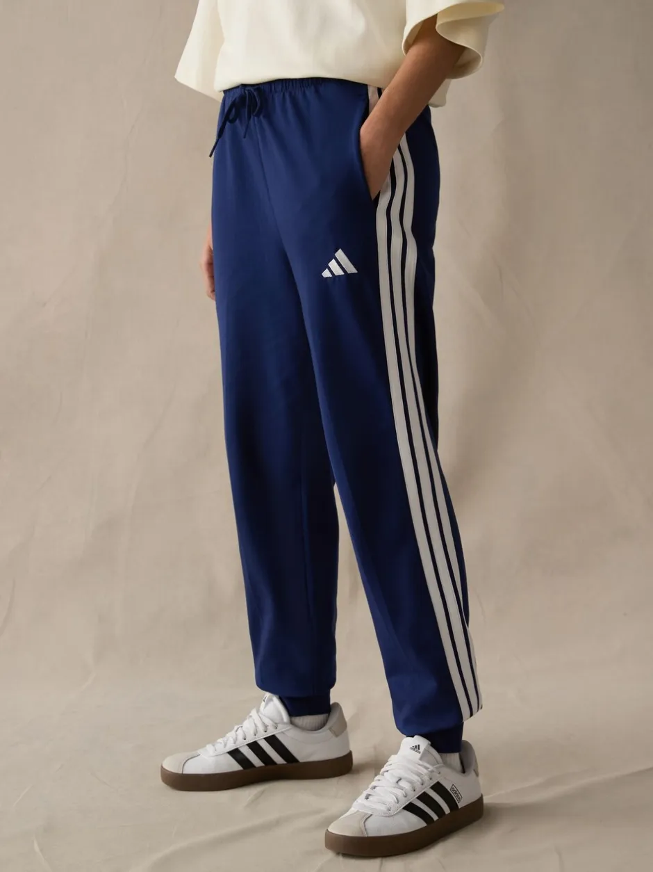 Sportkleding|Leggings En Joggingbroeken|adidas - Essentials joggingbroek met boorden van 3strepen Blauw
