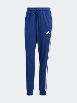 Sportkleding|Leggings En Joggingbroeken|adidas - Essentials joggingbroek met boorden van 3strepen Blauw