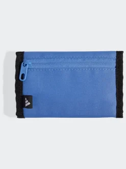 Portemonnees|adidas - portemonnee met lineair logo Blauw