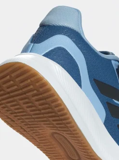 Sneakers*adidas Blauw - Runfalcon 5 kindersneakers met elastische veters