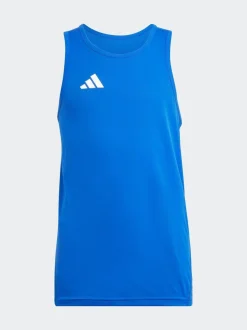 Rompertjes En Hemdjes|adidas - Team Kids Tanktop Blauw