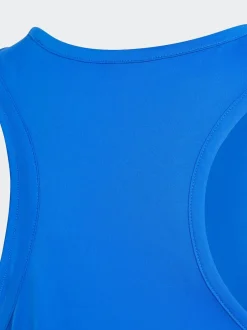 Rompertjes En Hemdjes|adidas - Team Kids Tanktop Blauw