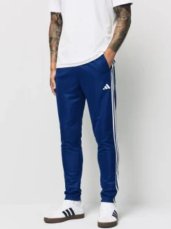 Joggingbroeken|adidas - Train Essentials trainingsjoggingbroek met 3 strepen Blauw