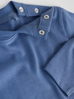 Tops|T-Shirts*Next - Baby T-shirts met lange mouwen 4 stuks (0mnd-2jr) Blauw