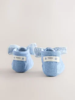 Gelegenheidskleding|Boots|Next - Babylaarzen met bloemenprint (0-18 mnd) Blauw
