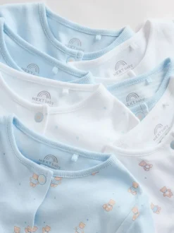 Babypakjes En Babypyjama's|Next Blauw - Babypyjama met berenprint (0-2jr)