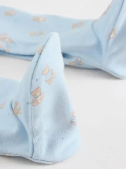 Babypakjes En Babypyjama's|Next Blauw - Babypyjama met berenprint (0-2jr)