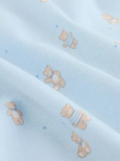 Babypakjes En Babypyjama's|Next Blauw - Babypyjama met berenprint (0-2jr)