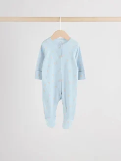 Babypakjes En Babypyjama's|Next Blauw - Babypyjama met berenprint (0-2jr)