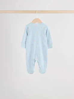 Babypakjes En Babypyjama's|Next Blauw - Babypyjama met berenprint (0-2jr)