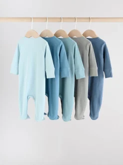 Multipacks|Babypakjes En Babypyjama's*Next Blauw - Babypyjama's met tweewegrits (0-2jr)