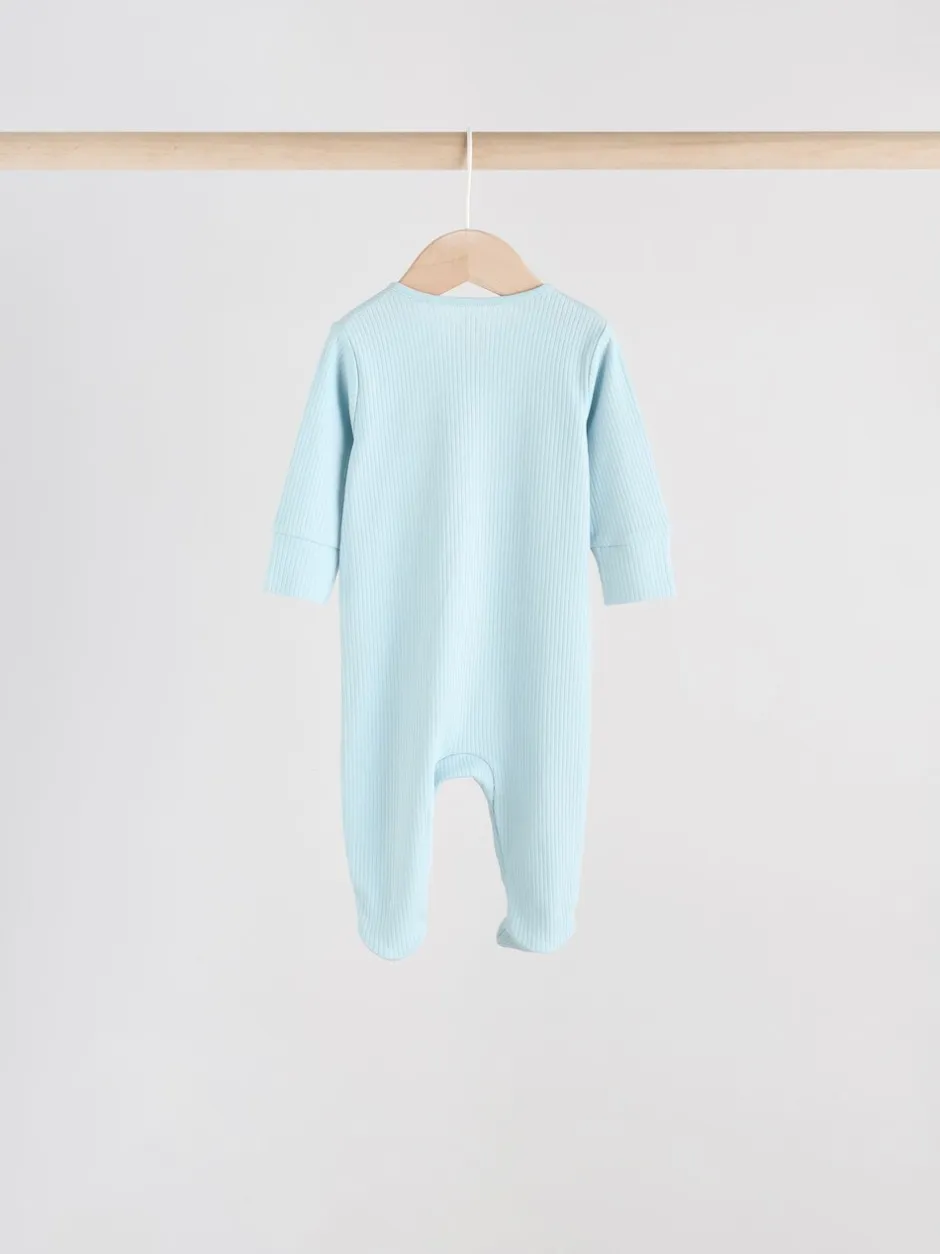 Multipacks|Babypakjes En Babypyjama's*Next Blauw - Babypyjama's met tweewegrits (0-2jr)