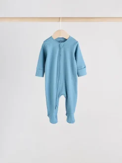 Multipacks|Babypakjes En Babypyjama's*Next Blauw - Babypyjama's met tweewegrits (0-2jr)