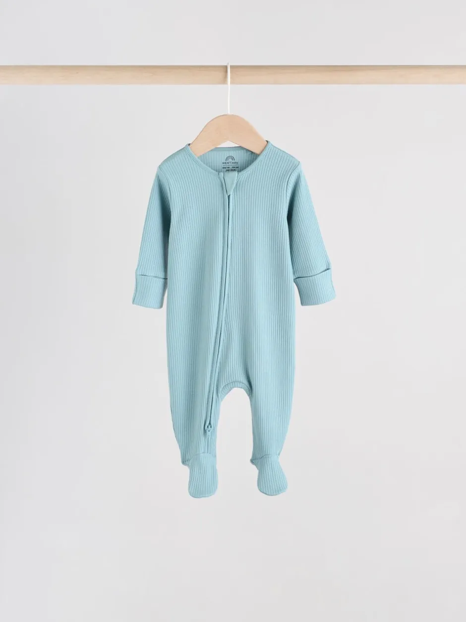 Multipacks|Babypakjes En Babypyjama's*Next Blauw - Babypyjama's met tweewegrits (0-2jr)
