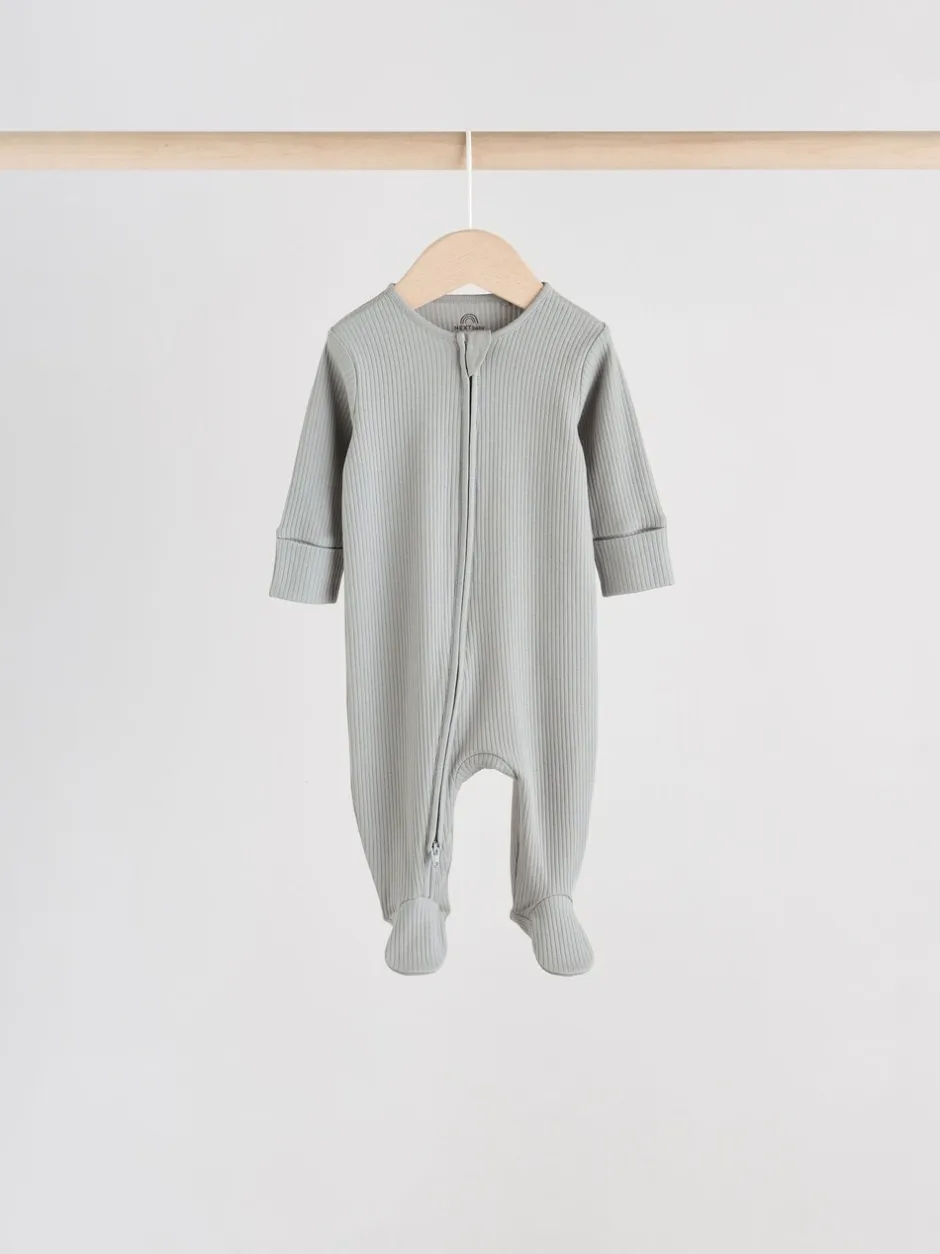 Multipacks|Babypakjes En Babypyjama's*Next Blauw - Babypyjama's met tweewegrits (0-2jr)