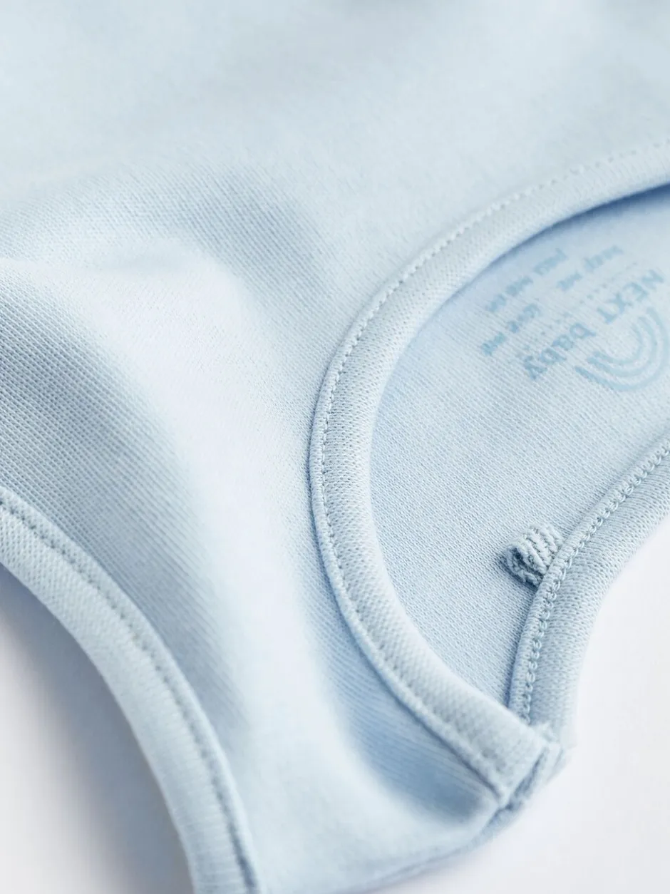 Rompertjes En Hemdjes|Rompertjes En Hemdjes|Next Blauw - Babyrompertjes met hemdje
