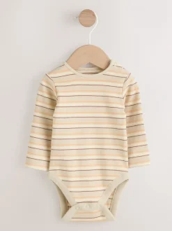 Rompertjes En Tuinbroeken*Next - Babyset van denim bretelbroeken en bodysuit (0 mnd - 2 jr) Blauw
