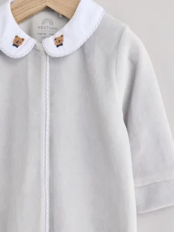 Babypakjes En Babypyjama's*Next Blauw - Babyslaappakje met teddybeertextuur (0 mnd - 3 jr)