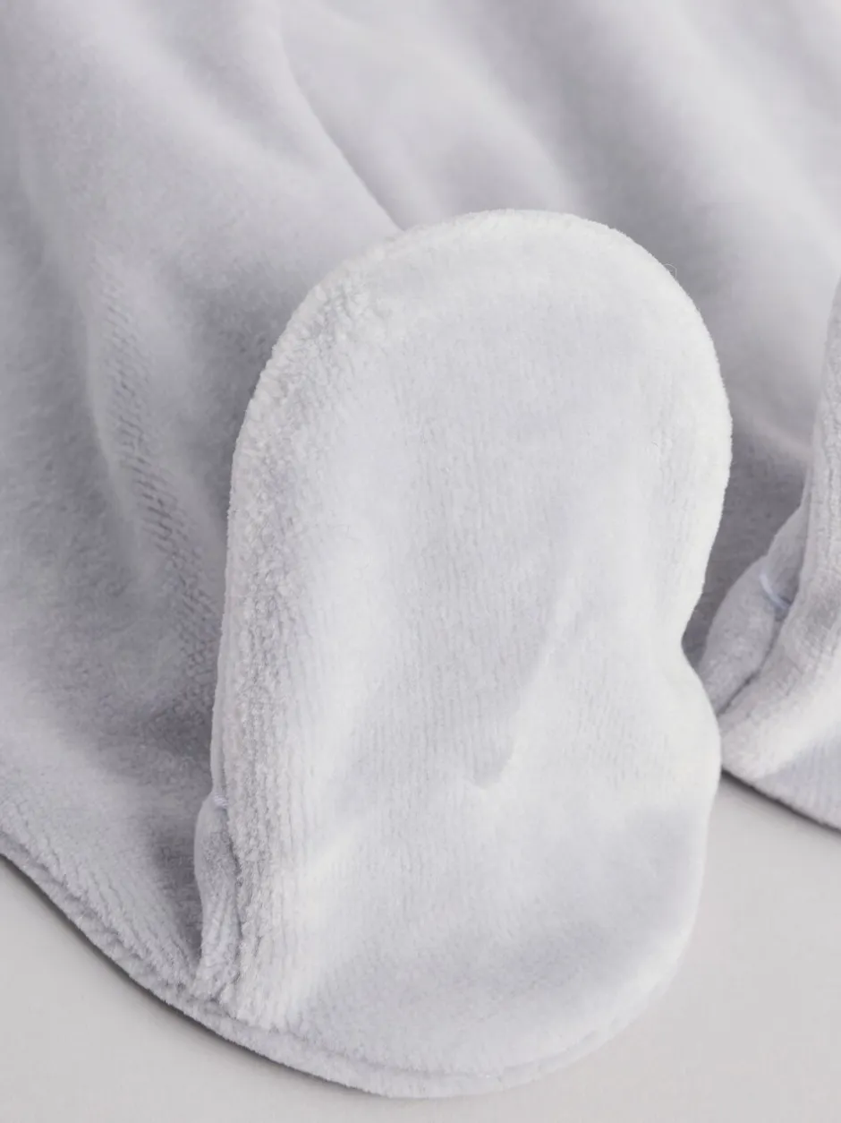 Babypakjes En Babypyjama's*Next Blauw - Babyslaappakje met teddybeertextuur (0 mnd - 3 jr)