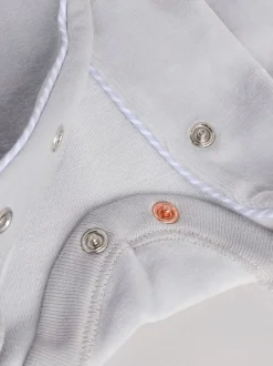 Babypakjes En Babypyjama's*Next Blauw - Babyslaappakje met teddybeertextuur (0 mnd - 3 jr)
