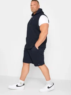 Shorts*BadRhino Big & Tall - Jersey Shorts Blauw