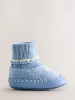 Boots*Baker by Ted Baker - gebreide laarsjes voor Jongens Blauw