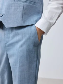 Gelegenheidskleding|Kostuums En Herenvesten|Baker by Ted Baker - set van gilet, overhemd en broek Blauw