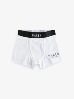 Ondergoed|Schoolkleding|Baker by Ted Baker - set van 5 boxershorts Blauw