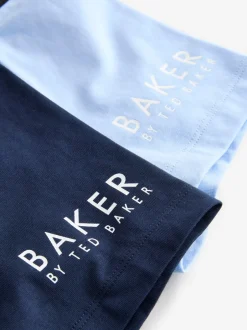 Ondergoed|Schoolkleding|Baker by Ted Baker - set van 5 boxershorts Blauw