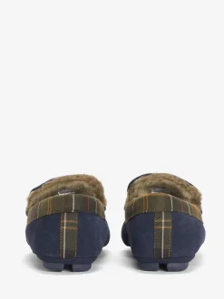 Pantoffels|Barbour - ® Tartan Monty Moccasin Slippers Blauw