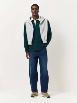 Jeans|Next Blauw - Barrel Fit Classic Stretch Jeans