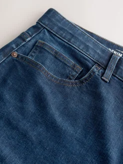 Jeans|Next Blauw - Barrel Fit Classic Stretch Jeans