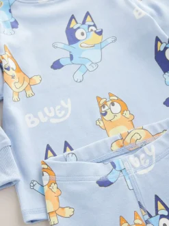 Nachtkleding En Pyjama's|Pyjama's*Next Blauw - Bluey behaaglijke pyjama (12mnd-8jr)