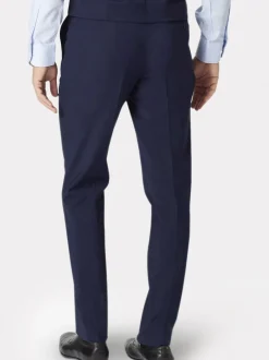 Formele Broek*Brook Taverner Blauw - Avalino Fit Trousers
