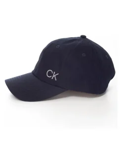 Mutsen, Sjaals En Handschoenen*Calvin Klein Golf - 100% zwarte katoenen keperstof petten Blauw