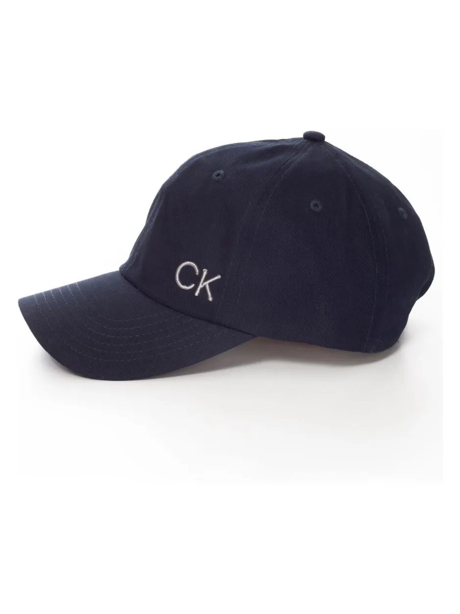 Mutsen, Sjaals En Handschoenen*Calvin Klein Golf - 100% zwarte katoenen keperstof petten Blauw